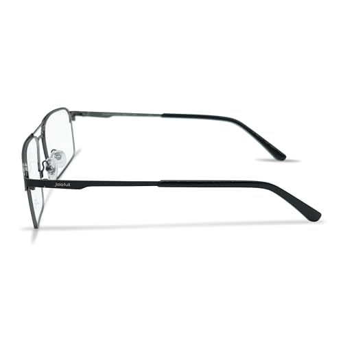 Image of JF1801 Men's Eyewear Frames Square Prescription Glasses for Men 58 mm