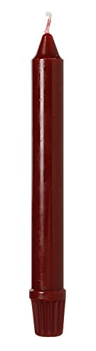 Darice Formal Taper Candle - Burgundy - 8 inches