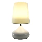 Design simple et élégant : la comparaison de taille de la lampe de chevet tactile est indiquée dans la section image. Les lampes de chevet Tiny Touch prennent moins de place et sont parfaites pour ajouter plus de beauté aux petites tables de chevet et bureaux.