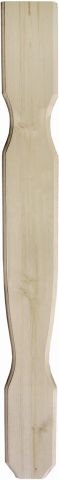 Balkonbrett "Tegernsee" für Holzbalkon (5 Stück) - Fichte - 4030/8 (18x1050x120mm)