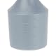 Relaxdays Sprühflasche 2er Set, 1 Liter, Düse Nebel & Strahl, Skala, nachfüllbar, Kunststoff, Zerstäuber, grau/schwarz