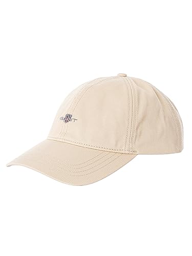 GANT Unisex. Cotton Twill Cap Gorra, Putty, Talla única Adulto