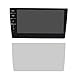 DISSKIN® Displayschutzfolie für Volkswagen Discover Media & Pro Display - selbstheilend durch Wärme, Matt, antibakterielle Beschichtung, Anti-Fingerabdruck (Kompatibel zu VW Passat Discover Pro)