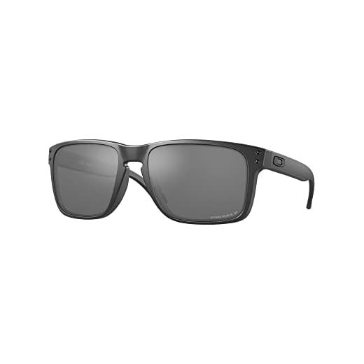 Oakley Pacote de óculos de sol OO9417: OO 9417 HOLBROOK XL 941730 Steel and Small Black Lease, kit de acessórios