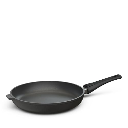 Hoffmann Aluguss Bratpfanne 24cm beschichtet I Abnehmbarer Griff...