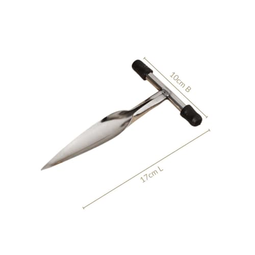 Image of Nestasia Stainless Steel Coconut Opener Tool - Rust Resistant Tender Coconut Water Driller & Splitter | 100% Food Safe Nariyal Pani Opener Knife - Sturdy T-Grip Handle Kitchen Tool