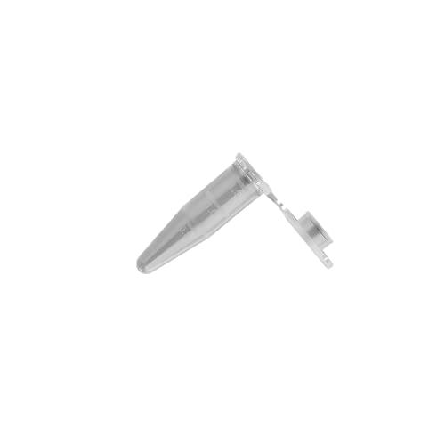 GIMA Microtubos graduados de polipropileno, 1,5 ml, envase de 10, estériles, 37941