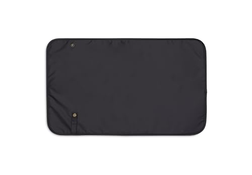 Jollein Wickeltasche Puffed Moos - Black - Wasserabweisend - Kinderwagentasche - Babytasche Multifunktional - Schwarz