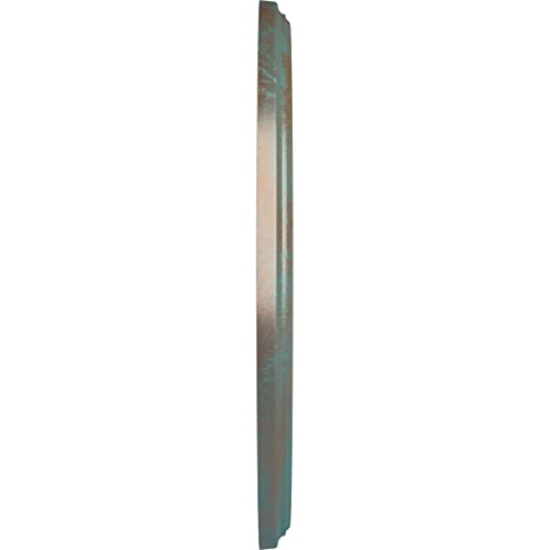 Image of Ekena Millwork Berkshire Ceiling Medallion, Copper Green Patina