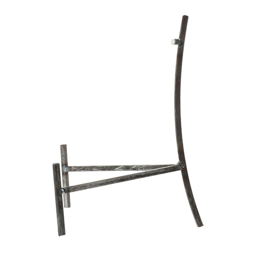 Hiakdoft Caballete De Hierro Para Platos Pequeño 15 Cm, Soporte Estable De Exhibición Metálico, Expositor Multifuncional Para Cocina, Comedor Y Decoración, Pieza Manual Ligera