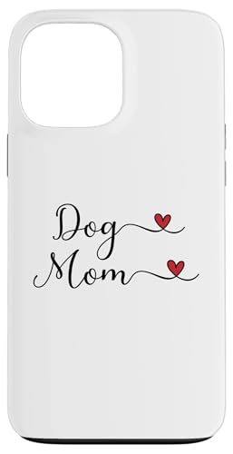 Dog Mom - I heart Dogs �^�C�|�O���t�B�f�U�C�� �X�}�z�P�[�X iPhone 13 Pro Max �p