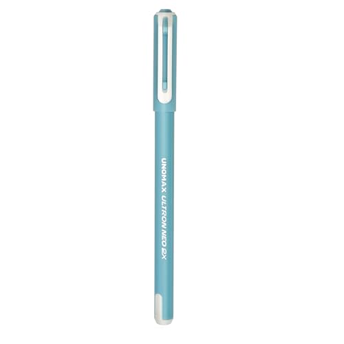 UNOMAX Ultron Neo 2x Ball Pen Pack of 20 (20 Blue) | Elevate Your Writing Experience with Jet-Like Smoothness | 0.7mm Tip Size for Superior Precision | Ideal for Office, School, and Everyday Use