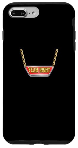 ���b�h�J���[ Yeah Right Chain Red Graphic �X�}�z�P�[�X iPhone 7 Plus/8 Plus �p