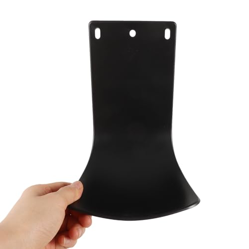 Bandeja de plástico negra compacta y antigoteo marca POPETPOP 5