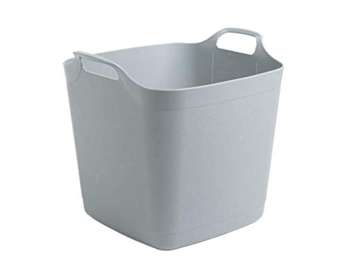 6 x WHAM 29352 Flexi-Store Square średnia tubka 25 litrów - Cool Grey
