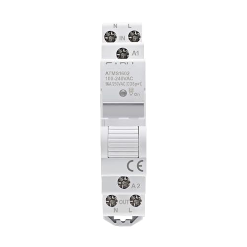 Relais minuterie Rail DIN 110V pour éclairage automatique