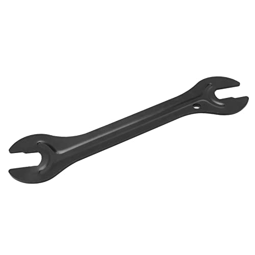 KIMISS Juego de Llaves Cónicas para Mantenimiento de Bicicletas, Llave de Buje de Acero Al Carbono Duradera, Aberturas de 13/15 Mm y 14/16 Mm