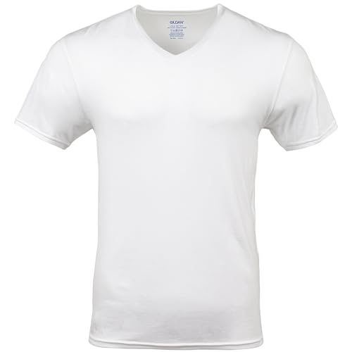 Image of Gildan Men's V-Neck T-Shirts, Multipack, Style G1103