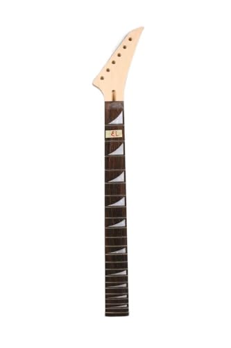 Manche de guitare 25.5 pouces érable 22 frettes avec touche palissandre et boulon sur talon
