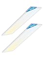 LEONLITE 120V 1x4 FT LED Flat Panel Flush Mount Light, 3 Color Selectable, 30W/40W/46W, UGR<19 Anti-Glare, 5%-100% Dimmable, 3500K4000K5000K, 4600LM Built-in Driver Ceiling Light, ETL Listed, 2 Pack