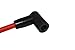 A-Team Performance 8.0mm Red Silicone Spark Plug Wire Set - Heat-Resistant with 90° Boots - Compatible with HEI Distributor - Fits Chevy/GMC Small Block 283 305 307 327 350 400