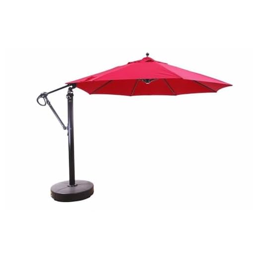 Galtech 11-Foot Round Cantilever Umbrella
