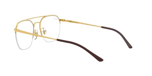 Image of Ray-Ban Unisex Clear Lens Square Frames - 0RX6444