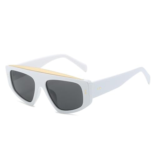 Lunettes de soleil carrées MUTYNE rétro punk et protection UV400 pour homme et femme