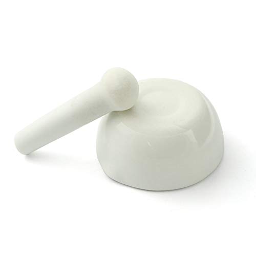 Pzrt 80Mm Manual Ceramics Grinder, Ceramics Mortar, Medicine Grinder Pot, Spice Grinder, Garlic Grinder Device, Laboratory Grinding Tool #TOP2