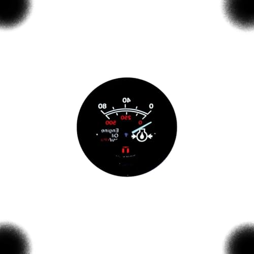 NEXDYNAMI TM 0-80PSI Engine Oil Pressure GuageCompatible with Sierra Amega Series 2 Inch