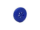 Real World Designs Gyro Tire Fidget Toy – 3D Printed Concentric Ring Spinner – Sensory Desk Accessory for Focus & Stress Relief – Rugged Off-Road Design