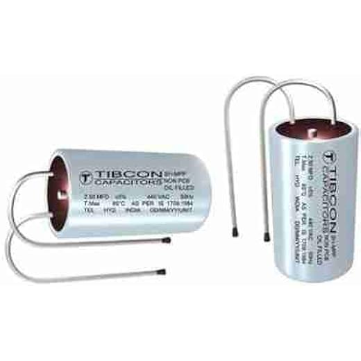 De-con Capacitor 2.50 mfd Oil Filled 5x Long Life -Ceiling Fan capacitor - 440V Oil Aluminium Can (Pack of 2)