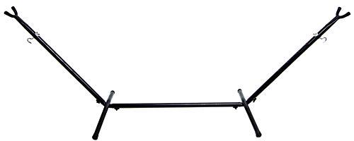 BalanceFrom Double Hammock with Space Saving Steel Stand and Portable Carrying Case, 450-Pound Capacity (Color #4) by ELEVON - Image 3