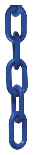 Image of Mr. Chain Plastic Barrier Chain, Blue, 25 ft Length (50006-25)