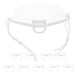iplusmile 10 Stück Teiliges Transparentes Waschbares Nasenschutzschild Wiederverwendbarer...