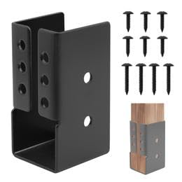 Support de suspension pour solive 2x4 bois et main courante
