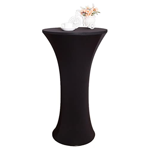 Lot De 3 Housse Mange Debout Blanche 60X110Cm, Nappe Mange Debout Pour