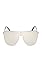 Versace VE2180 Silver/Light Grey Mirror Silver Sunglasses