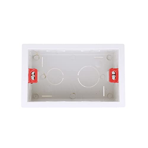Caja de montaje eléctrico empotrable de 118x72 mm para cassette trasero de interruptor inteligente