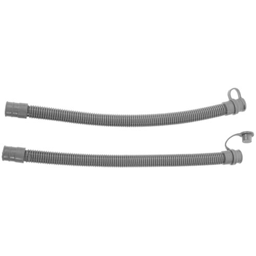 DIYEAH 2 Tubos de Desagüe Flexibles para Bañera y Lavabo Manguera de Repuesto de 33 CM de Longitud y 14 MM de Diámetro Interior Accesorio de Drenaje Silencioso para Baño y Limpieza