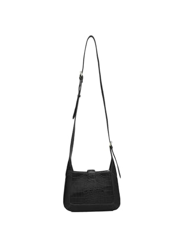 Image of Da Milano Women's Leather Sling Bag - Black