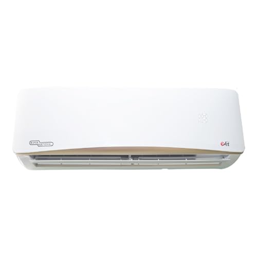 Super General 410 Gas Split Air Conditioner with Rotary Compressor, 1 Ton Capacity, White