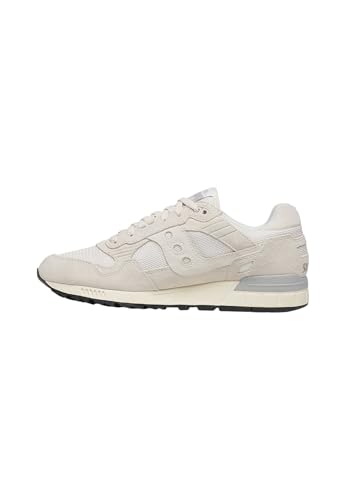 Image of Saucony Unisex Shadow 5000 Sneaker, White, 7.5 Medium