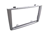 En color plateado. 73-19.06-2 Marco Radio Adaptador Compatible con Peugeot 308 2007-2009 versión 2/3 y 4/5 Puertas,Peugeot 308 SW 2008-2009 Station Wagon. 2 DIN