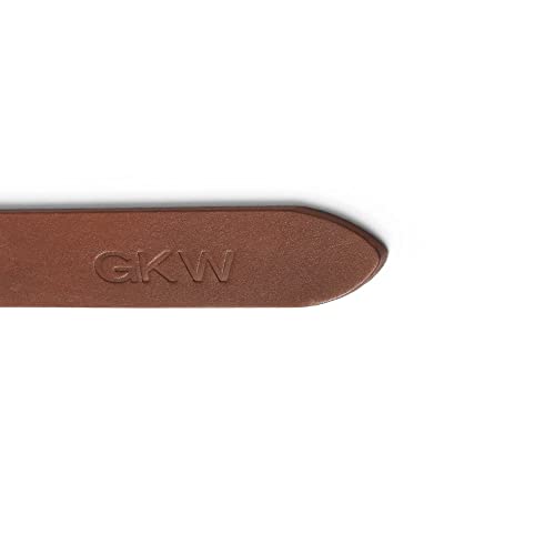 Lands' End W Classic Leather Belt Cognac Regular Small #TOP2