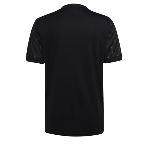 adidas Juventus Turin Mens Short Sleeve Away Jersey Black Small