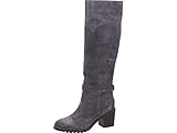 Boot waxed suede Shabbies Amsterdam Damen SHS1027 Fashion Boot, Grey, 41 EU
