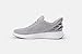 Kizik Slip On Sneakers: Athens - Comfortable All-Day Wear, Hands Free Convenience, Breathable Knit Top, Mens & Womens Walking Shoes with Arch Support - Slate Grey M6 / W7.5