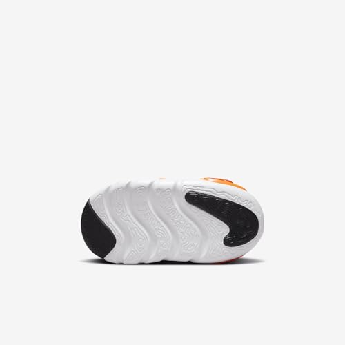 Nike Dynamo 2 EasyOn Baby/Toddler Shoes (FD0554-100, Summit White/Total Orange) Size 72
