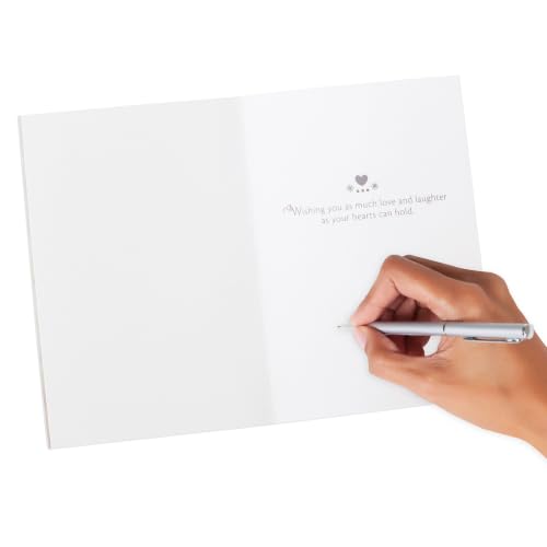 Hallmark Signature Wedding Card (Live Laugh Love) - image 5